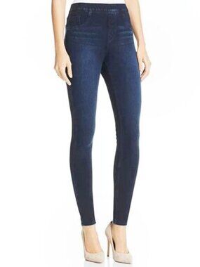 SPANX Ankle Jean-ish Leggings Size Medium Blue